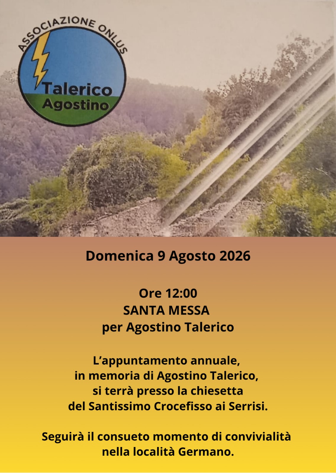Locandina del 9 agosto 2026